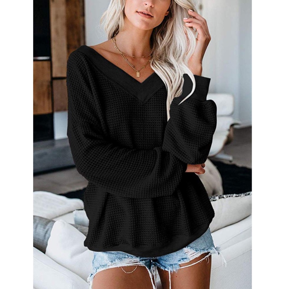 🩸ELIZA Womens Waffle Knit Top🩸